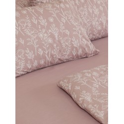 Σεντόνια Μονά Σετ Feelings 2050 Powder Cotton Sunshine (165x270) 3Τεμ