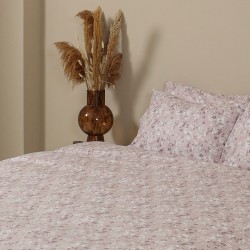 Σεντόνια Μονά Σετ Print Menta 320 Lilac Polycotton Sunshine (160x250) 3Τεμ