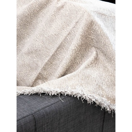 Ριχτάρι Τετραθέσιου Rene 1 Ice Chinille Sunshine (180x340) 1Τεμ