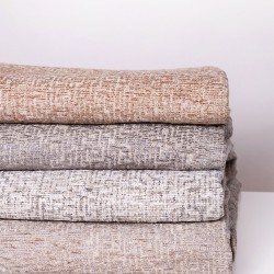 Ριχτάρια Σετ Rene 2 Beige Chinille Sunshine 3Τεμ