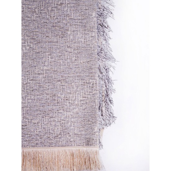 Ριχτάρια Σετ Rene 5 Dark Grey Chinille Sunshine 3Τεμ