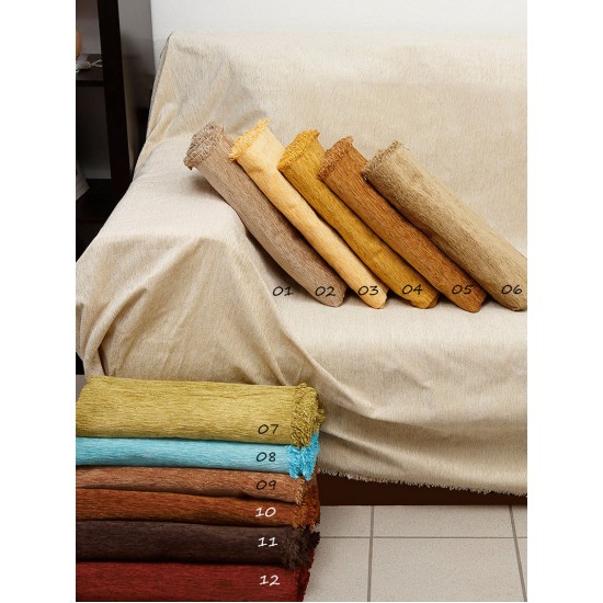 Ριχτάρι Πολυθρόνας Throws Dark Brown Chenille Sunshine (180x180) 1Τεμ Ριχτάρι Πολυθρόνας Throws Dark Brown Chenille Sunshine (180x180) 1Τεμ