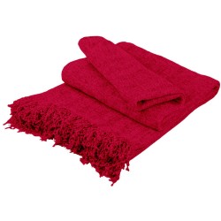 Ριχτάρι Τριθέσιου Throws Fuchsia Chenille Sunshine (180x300) 1Τεμ
