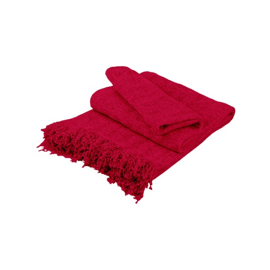 Ριχτάρι Τετραθέσιου Throws Fuchsia Chenille Sunshine (180x340) 1Τεμ