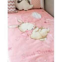 Κουβέρτα Βελουτέ Κούνιας 1545 Pink Sunshine (110x140) 1Τεμ Κουβέρτα Βελουτέ Κούνιας 1545 Pink Sunshine (110x140) 1Τεμ