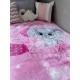 Κουβέρτα Βελουτέ Κούνιας 1558 Pink Sunshine (110x140) 1Τεμ