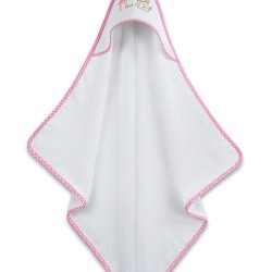 Κάπα Βρεφική Dog 07 Rose Με Κέντημα Cotton Sunshine (75x75) 1Τεμ