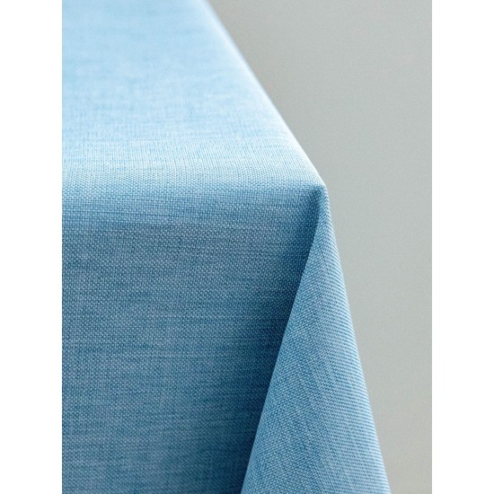 Τραπεζομάντηλο Αλέκιαστο Blue Polyester Sunshine (105x105) 1Τεμ