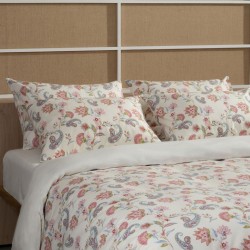 Σεντόνια Διπλά Σετ Feelings 2068 Ecru Cotton Sunshine (150x205+30 ) Με Λάστιχο 4Τεμ
