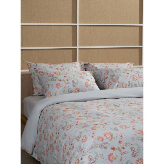 Μαξιλαροθήκες Σετ Feelings 2068 Grey Cotton Sunshine (50x70) 2Τεμ