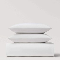 Σεντόνια Διπλά Σετ Satin Plain Cotton Sunshine (240x270) 4Τεμ