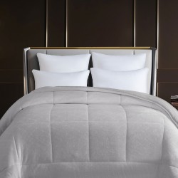 Κουβερτοπάπλωμα Με Sherpa Υπέρδιπλο Dalia Light Grey Sunshine (220x240) 1Τεμ Κουβερτοπάπλωμα Με Sherpa Υπέρδιπλο Dalia Light Grey Sunshine (220x240) 1Τεμ