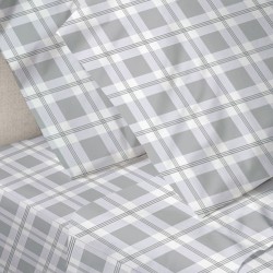 Σεντόνια Μονά Σετ Menta Print 380 Check Sunshine (160x250) 3Τεμ Σεντόνια Μονά Σετ Menta Print 380 Check Sunshine (160x250) 3Τεμ