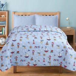 Κουβερλί Παιδικό Μονό Kids 54 Pirate Sunshine (160x220) 1Τεμ Κουβερλί Παιδικό Μονό Kids 54 Pirate Sunshine (160x220) 1Τεμ