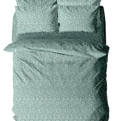 Παπλωματοθήκη Μονή Menta 420 Aqua Polycotton Sunshine (170x250) 1Τεμ