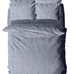 Παπλωματοθήκη Μονή Menta 440 Grey Polycotton Sunshine (170x250) 1Τεμ