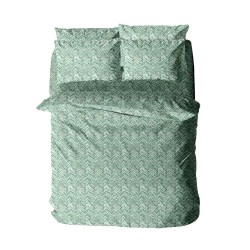 Σεντόνια Διπλά Σετ Menta 460 Aqua Polycotton Sunshine (150x205+30 ) Με Λάστιχο 4Τεμ