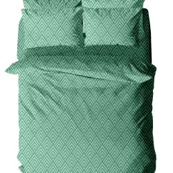 Σεντόνια Διπλά Σετ Menta 500 Aqua Polycotton Sunshine (150x205+30 ) Με Λάστιχο 4Τεμ