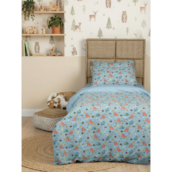 Σεντόνια Παιδικά Μονά Σετ Kids Feelings 54 Cotton Sunshine (165x270) 3Τεμ