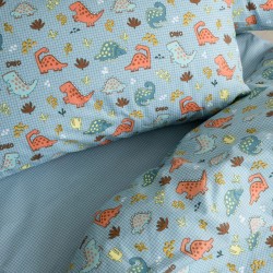 Παπλωματοθήκη Παιδική Μονή Kids Feelings 54 Cotton Sunshine (160x240) 1Τεμ