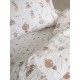 Σεντόνια Παιδικά Μονά Σετ Kids Feelings 56 Cotton Sunshine (105x205+30 ) Με Λάστιχο 3Τεμ