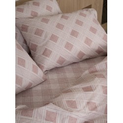 Παπλωματοθήκη Διπλή Feelings 2072 Rose Cotton Sunshine (200x250) 1Τεμ