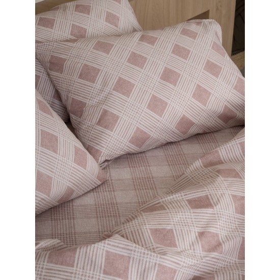 Παπλωματοθήκη Υπέρδιπλη Feelings 2072 Rose Cotton Sunshine (230x250) 1Τεμ
