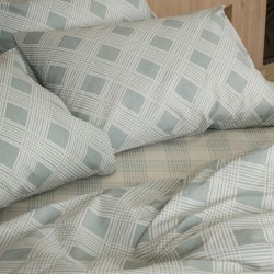 Μαξιλαροθήκες Σετ Feelings 2072 Aqua Cotton Sunshine (50x70) 2Τεμ