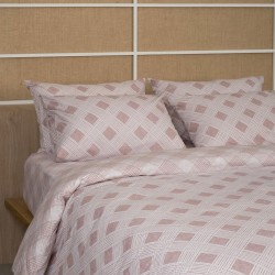 Μαξιλαροθήκες Σετ Feelings 2072 Rose Cotton Sunshine (50x70) 2Τεμ