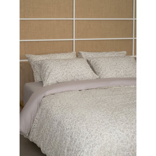 Μαξιλαροθήκες Σετ Feelings 2070 Beige Cotton Sunshine (50x70) 2Τεμ