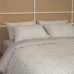 Σεντόνια Μονά Σετ Feelings 2070 Beige Cotton Sunshine (105x205+30 ) Με Λάστιχο 3Τεμ