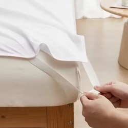 Επίστρωμα Αδιάβροχο King Size Με 4 Λάστιχα Στις Γωνίες Sunshine (180x200) 1Τεμ