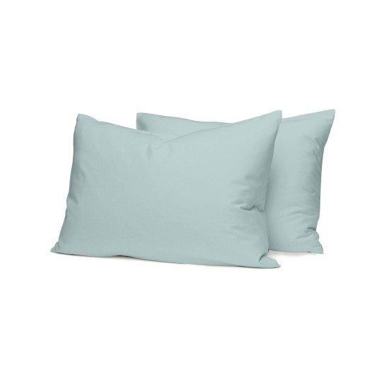 Μαξιλαροθήκες Σετ Feelings 114 Light Aqua Cotton Sunshine (50x70) 2Τεμ