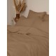 Κατωσέντονο Μονό Feelings 118 Brown Cotton Sunshine (100x200+30) Με Λάστιχο 1Τεμ