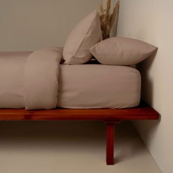 Παπλωματοθήκη Διπλή Feelings 118 Brown Cotton Sunshine (200x250) 1Τεμ