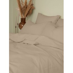 Παπλωματοθήκη Υπέρδιπλη Feelings 119 Mocha Cotton Sunshine (230x250) 1Τεμ