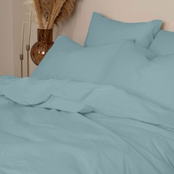 Παπλωματοθήκη Υπέρδιπλη Feelings 120 Sky Blue Cotton Sunshine (230x250) 1Τεμ