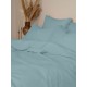 Σεντόνια Μονά Σετ Feelings 120 Sky Blue Cotton Sunshine (165x270) 3Τεμ