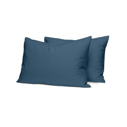 Μαξιλαροθήκες Σετ Feelings 121 Sea Blue Cotton Sunshine (50x70) 2Τεμ