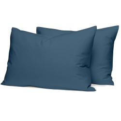 Μαξιλαροθήκες Σετ Feelings 121 Sea Blue Cotton Sunshine (50x70) 2Τεμ