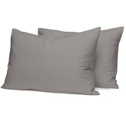 Μαξιλαροθήκες Σετ Feelings 122 Paloma Grey Cotton Sunshine (50x70) 2Τεμ
