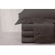 Πάπλωμα King Size Σετ Azour Grey Satin Cotton Makis Tselios (240x260) 3Τεμ