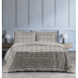 Σεντόνια Υπέρδιπλα Σετ Digital Print Aperito 240TC Satin Cotton Makis Tselios (240x270) 4Τεμ