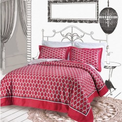 Παπλωματοθήκη King Σετ Digital Print Morocco Satin Cotton 230TC Makis Tselios (240x250) 3Τεμ