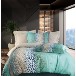 Παπλωματοθήκη King Σετ Digital Print Bleats Satin Cotton 230TC Makis Tselios (240x250) 3Τεμ