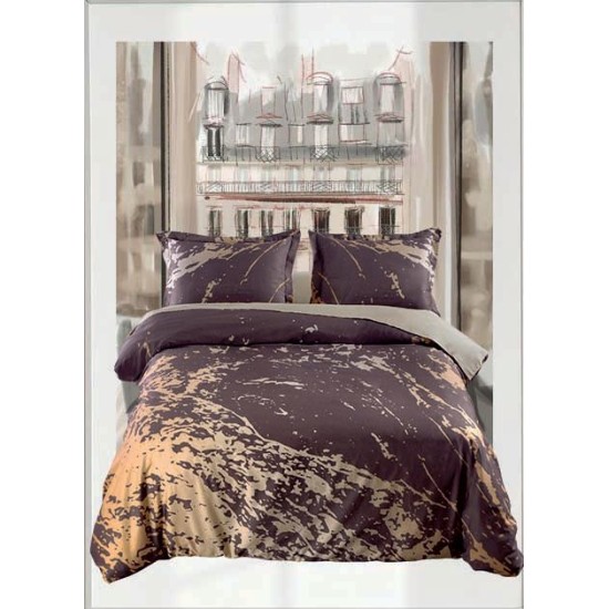 Σεντόνια King Σετ Splash 230TC Satin Cotton Makis Tselios (260x270) 4Τεμ