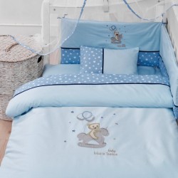 Σετ Κούνιας Bebe Game Cotton Makis Tselios 6Τεμ