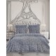 Σεντόνια Μονά Σετ Chic Check Cotton Makis Tselios (170x270) 3Τεμ