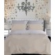 Πανωσέντονο King Chic Notte 02 Grey Cotton Makis Tselios (270x290) 1Τεμ