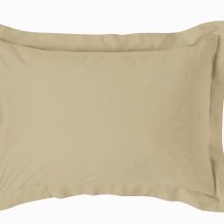 Κατωσέντονο Μονό Alma 04 Beige 230TC Satin Cotton Makis Tselios (105x200+25) Με Λάστιχο 1Τεμ